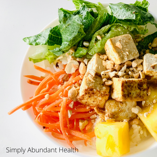 Pineapple Tofu Bowl