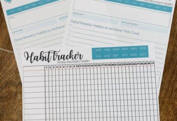 Goal Setting Guide with Habit Tracker