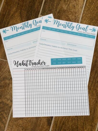 Goal Setting Guide with Habit Tracker